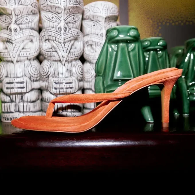 Skipp Heeled thong sandal