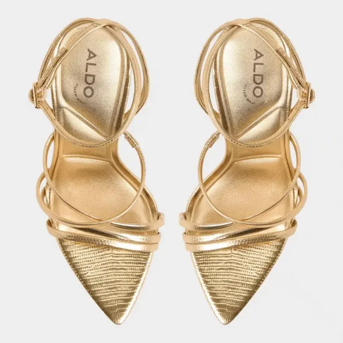 Solania Strappy heeled sandal, Stiletto heel