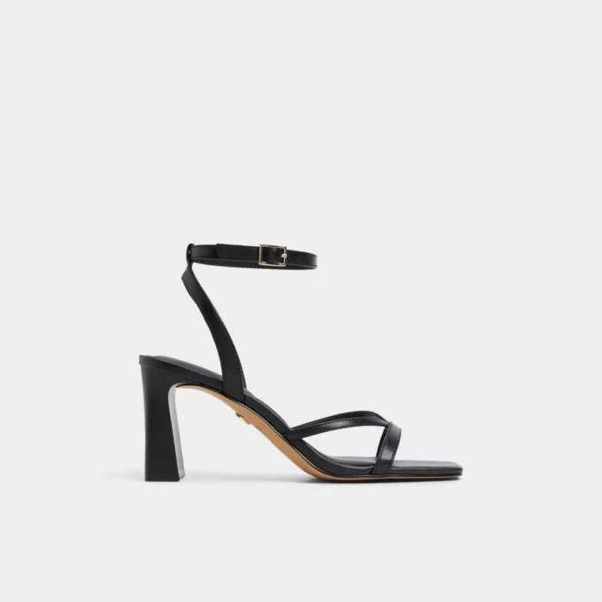 Stellare Strappy heeled sandal, Block heel