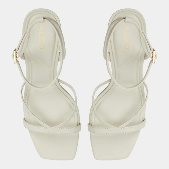 Stellare Strappy heeled sandal, Block heel