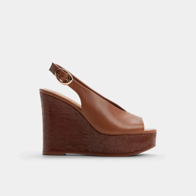 Tatianah Slingback heeled sandal, Wedge heel Tatianah Slingback heeled sandal, Wedge heel