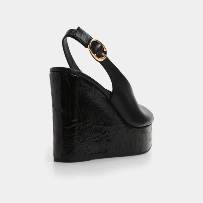 Tatianah Slingback heeled sandal, Wedge heel Tatianah Slingback heeled sandal, Wedge heel