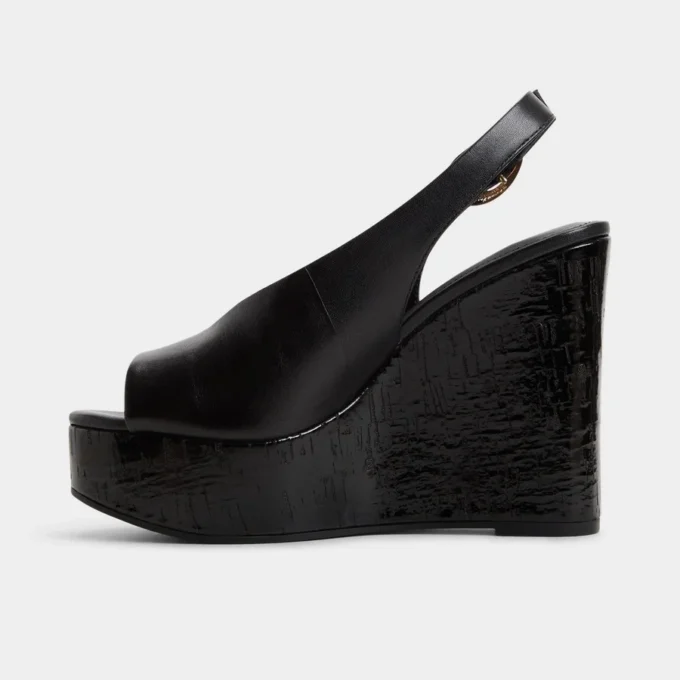 Tatianah Slingback heeled sandal, Wedge heel Tatianah Slingback heeled sandal, Wedge heel