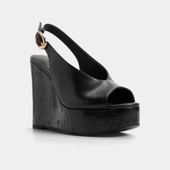 Tatianah Slingback heeled sandal, Wedge heel Tatianah Slingback heeled sandal, Wedge heel