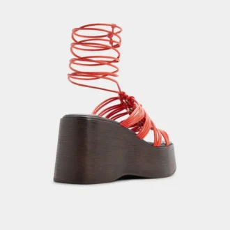 Timber Strappy wedge sandal, Wedge heel