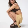 Timber Strappy wedge sandal, Wedge heel