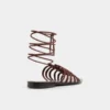 Unoma Strappy flat sandal